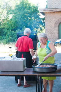 OKRA BBQ & TEAMWISSEL - 10 juli 2015