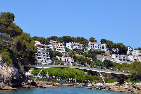 073 Menorca Cal 'n Bosch Bootuitstap  Cala Galdana