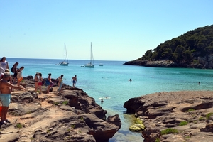 101 Menorca Cal 'n Bosch Bootuitstap  Binigaus strand