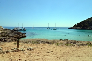 102 Menorca Cal 'n Bosch Bootuitstap  Binigaus strand