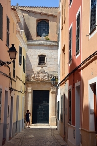 307 Menorca Ciutadella straatjes