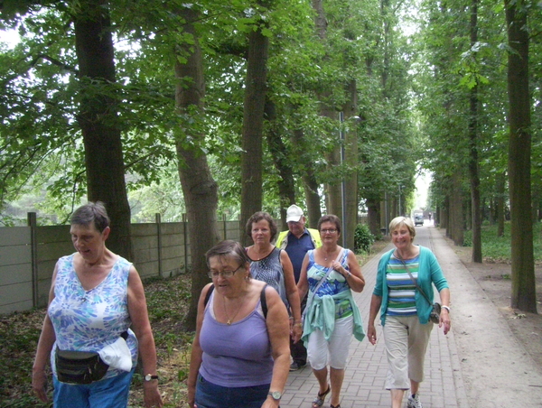 Wandeling langs Borgersteinpark - 16 juli 2015