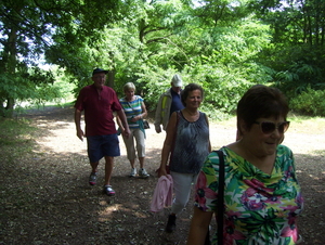 Wandeling langs Borgersteinpark - 16 juli 2015