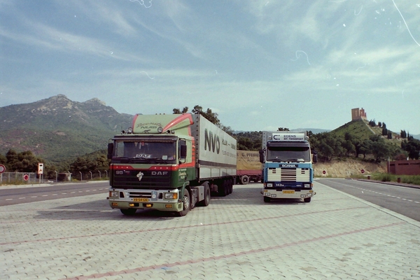 Boonstra en Edens aan Spaanse grens