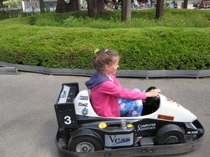 14) Jana aan het rijden