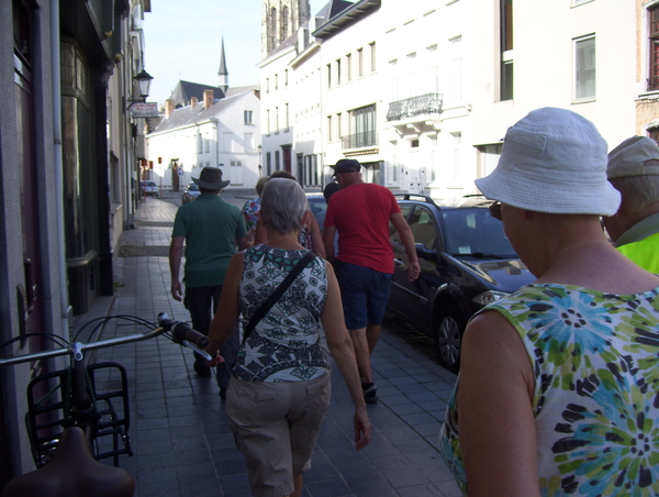 Wandeling naar Mechelen - 6 augustus 2015