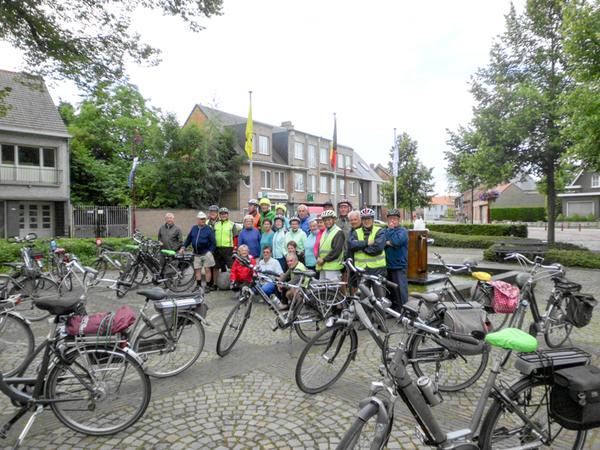 Dagfietstocht naar Olen - 30 juli 2015