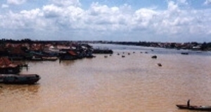 Musi rivier Palembang