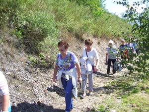 Paraplukeswandeling in de zon - 24 augustus 2015