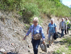 Paraplukeswandeling in de zon - 24 augustus 2015