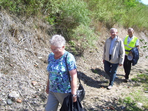 Paraplukeswandeling in de zon - 24 augustus 2015