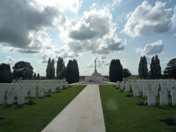 2f Brits oorlogskerkhof Tyne Cot  bij Passendale _P1220419