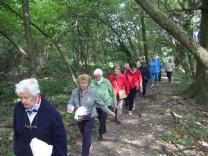 Wandeling langs Vrouwvliet - 25 september 2015