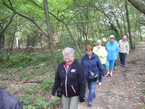 Wandeling langs Vrouwvliet - 25 september 2015