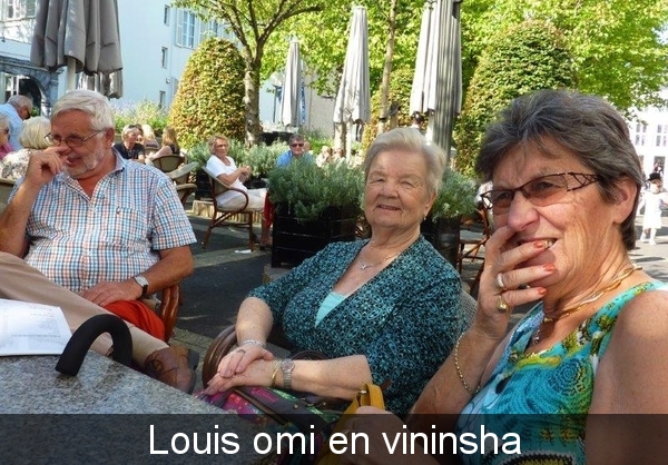 Louis, Omi en Vininsha