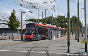 5003 Nieuwe Avenio rijdt proef rond Zichtenburg