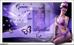 Les Athenais  Anja  Comme un papillon