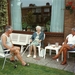 oma Lodder in Ermelo. (zomer 1997)