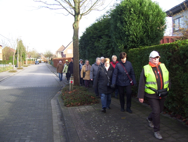 Wandeling langs Borgersteinpark - 23 november 2015