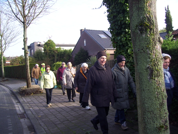 Wandeling langs Borgersteinpark - 23 november 2015