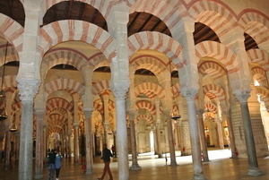 Cordoba    Kathedraal in Moskee