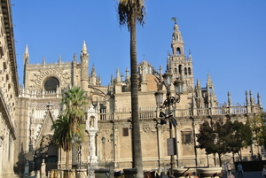 Sevilla Santa Iglesia Catedral en La Giralda (toren)