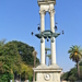Sevilla monument van Colombus(dollar teken)