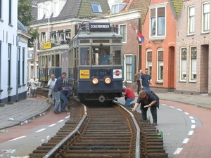 Op de rails in Katwijk aan de Rijn