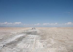 Salinas Grande(zoutvlakte) op meer dan 4000m hoogte