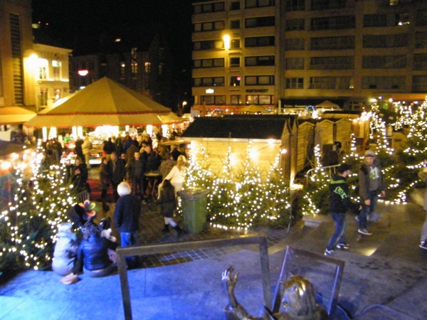 Aktivia wandeling Oostende in Kerstlicht