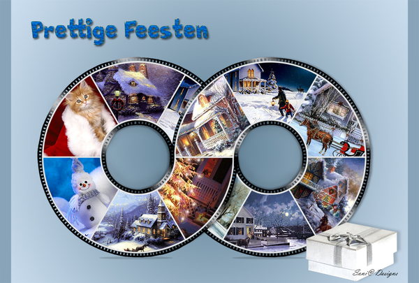 ronde strip door elkaar van Palson