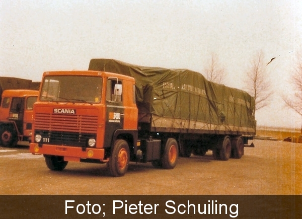 1e Scania chaufeur J. Metting