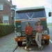 XF-34-83  Chauffeurs; Hidde Smits en Gerrit Laning