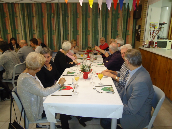 We zijn vertrokken voor een fijne avond met veel lekkers