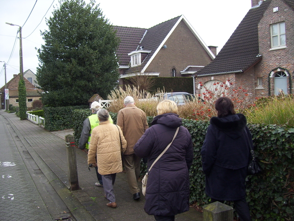 Wandeling langs Borgersteinpark - 4 januari 2016