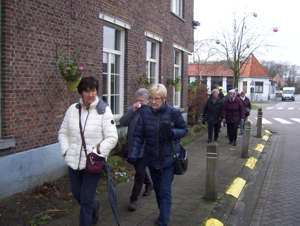 Wandeling langs Borgersteinpark - 4 januari 2016