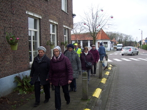 Wandeling langs Borgersteinpark - 4 januari 2016