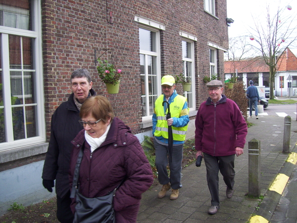 Wandeling langs Borgersteinpark - 4 januari 2016