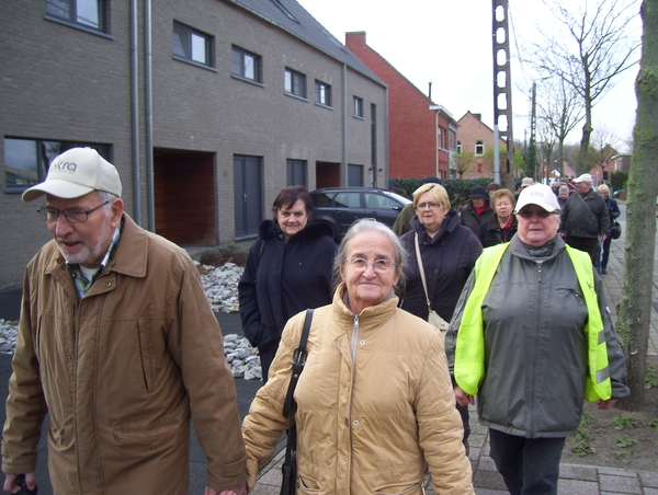 Wandeling langs Borgersteinpark - 4 januari 2016