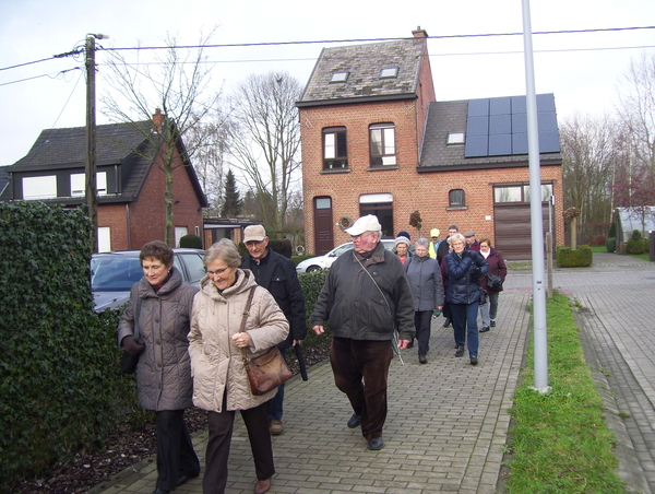 Wandeling langs Borgersteinpark - 4 januari 2016