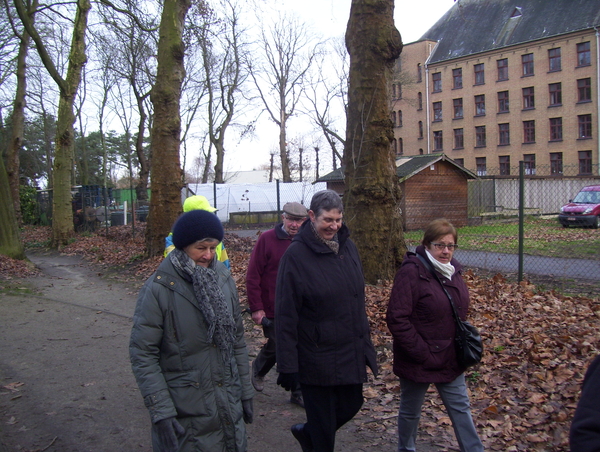 Wandeling langs Borgersteinpark - 4 januari 2016