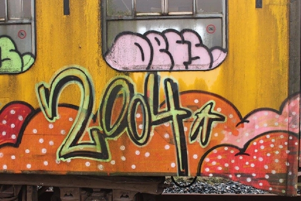 Plan U 116 deze graffiti zit er al sinds 2004