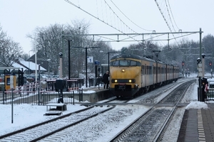 Plan T 522 in een winters Bunde 5-1-2010