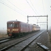 Rode diesels in het oosten van Nederland. 06-03-1985-5