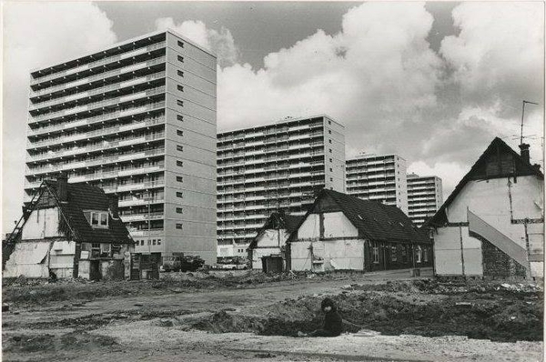 Stieltjesstraat, flatgebouwen 1971
