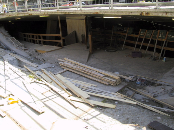 Tramtunnel Gr.Markt 19-08-2003