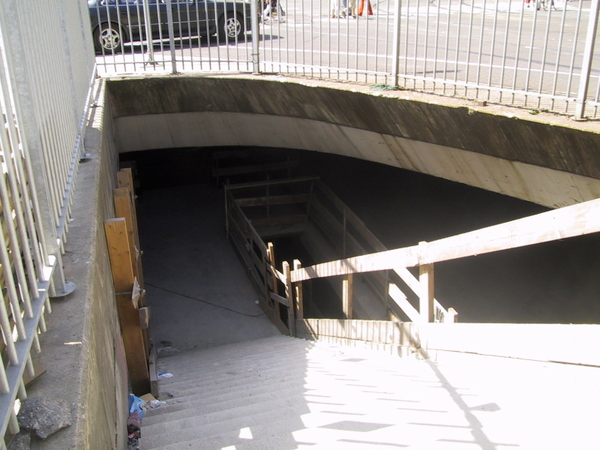 Tramtunnel Kalvermarkt 19-08-2003