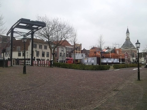 Even een bakkie gezellig. ? bij Cafe de oude Sluys.