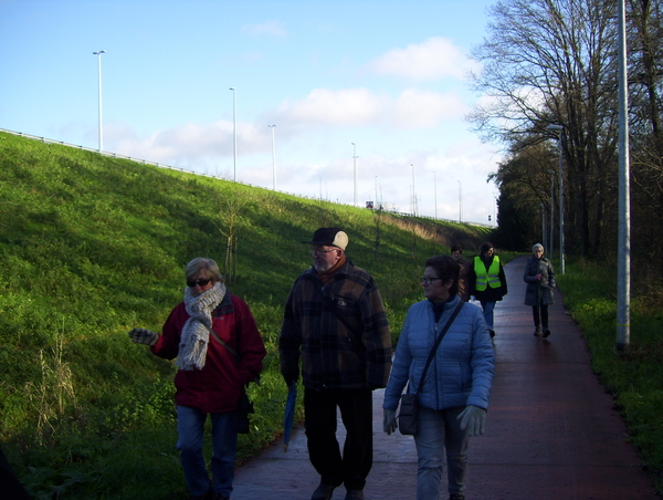 Wandeling naar blekke doos - 14 januari 2016