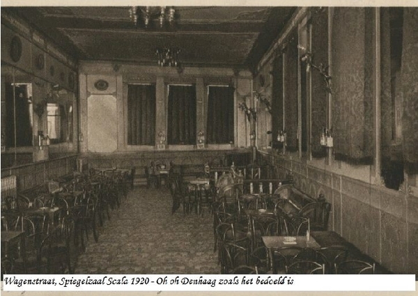 Spiegelzaal van het Scala theater
